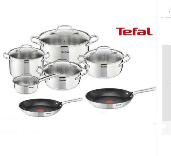 Tefal Uno potten- en pannenset set 12 stuks | bol.com