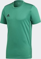 Adidas Core 18  Sportshirt Heren - Bold Green/Black - Maat XXXL