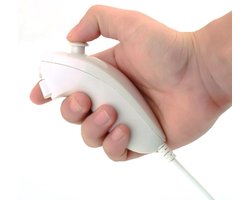 Wii Nunchuck Controller - Nunchuk Joystick Voor Wii U & Wii Remote - Wit