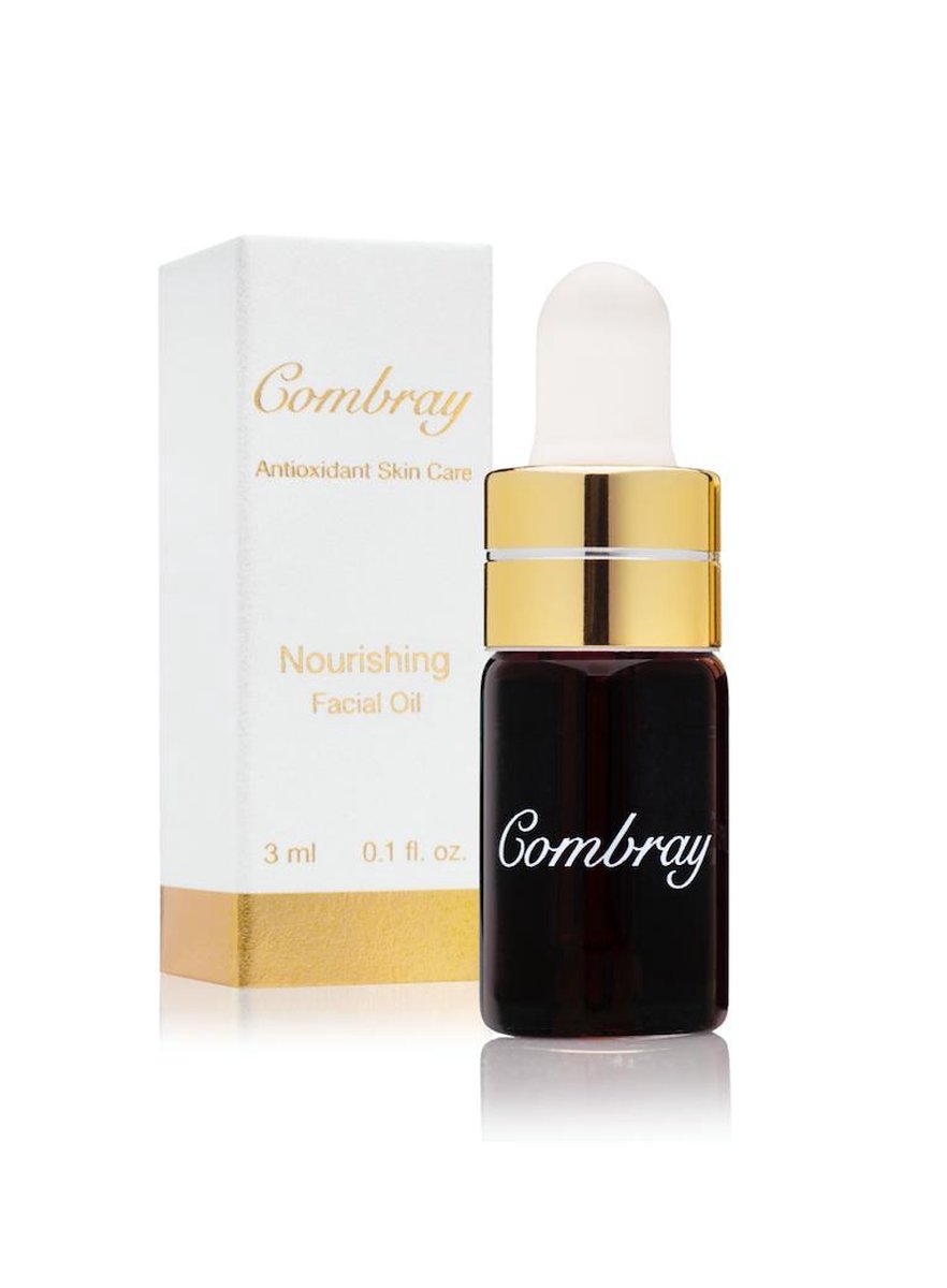 Combray Nourishing Facial Oil – Miniature 3ml - Barstensvol Antioxidanten - Uniek Ingredient - Bewezen Effectief Bij Huidveroudering