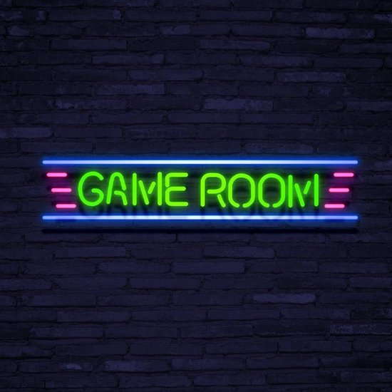 herhaling heroïne Haas Neon Sign Game Room | bol.com