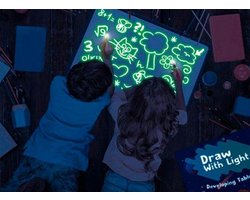 Glow In The Dark Tekenbord - Formaat Groot