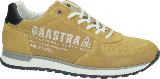 Gaastra Heren Lage sneakers Kai - Geel - Maat 43 | bol.com