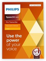 Philips LFH4522 SpeechExec Pro Transcribe software 11 - 1 user/ 2 jaars-licentie, Windows 11/10