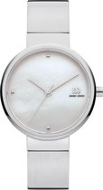 Danish Design IV62Q1091 horloge dames - zilver - edelstaal