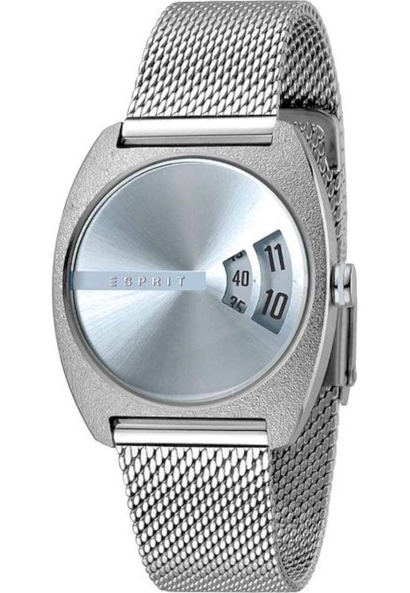 Esprit ES1L036M0045 Disc Horloge - Staal - Zilverkleurig - Ø 32 mm