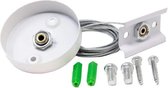 Spanningsrail Ophangset 2 Pack - Facto - 1 Fase - 1 Meter - Wit - BES LED