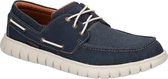 Skechers Blauwe Bootschoenen  Heren 42