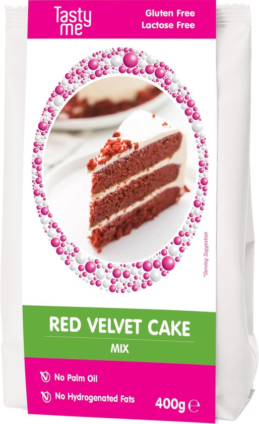 Rechtsaf ethiek Augment RED VELVET CAKE MIX GLUTENVRIJ 400g. bakmix | bakmixen. Taartingrediënten  en... | bol.com