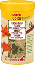 Sera goldy nature 250ml  voor kleine koudwatervissen zonder bewaarmiddeen