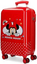 Disney Koffer Minnie Mouse Junior 32 Liter Abs Rood