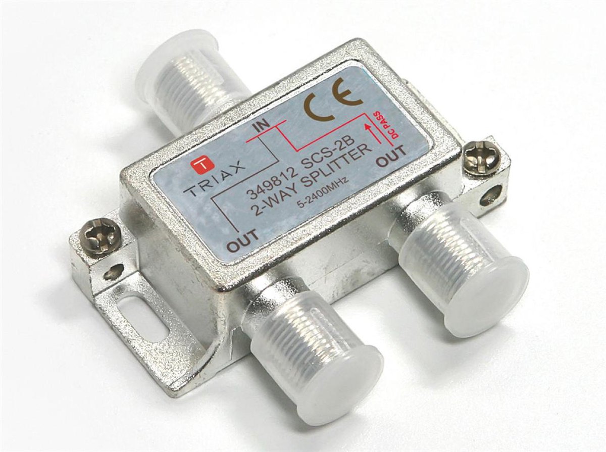 Satellite Splitter Satellite FSplitter / 52400 MHz 2 Outputs