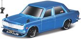 Maisto Tech Datsun 510 1971 donker blauw schaalmodel 1:24