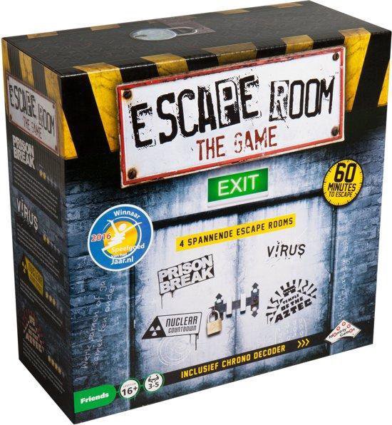 Thumbnail van een extra afbeelding van het spel Mega Escape Room Spelvoordeelset inclusief Basisspel &Uitbreidingsset Escape Room The Game: VR & Uitbreidingsset Escape Room The Game Space Station & Uitbreidingsset Escape Room The Game The Dentist