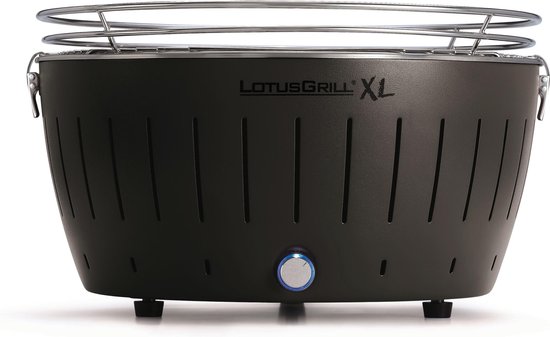 LotusGrill XL Hybrid Tafelbarbecue – Ø435mm – Antraciet