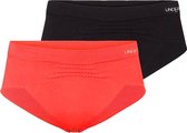 Underun Vrouwen Slip Duo Pack Zwart/Oranje - Hardloopondergoed - Sportondergoed - S