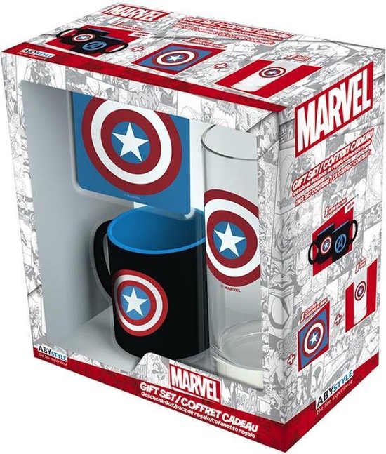 Marvel - Coffret cadeau Captain America | bol.com