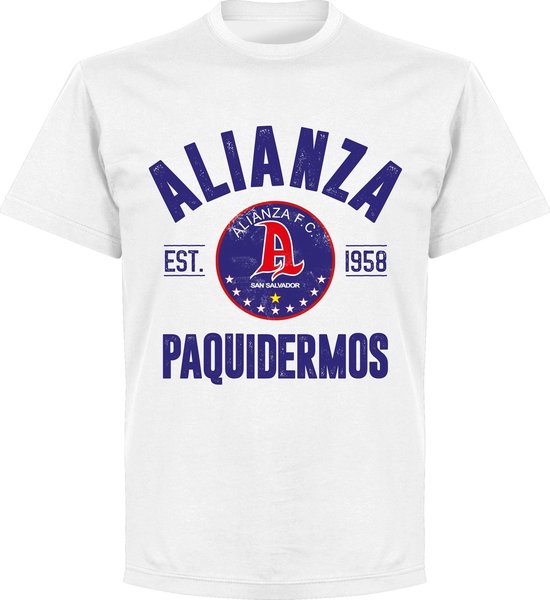 Alianza Established T-shirt - Wit - 3XL