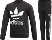 adidas Trainingspak - Maat 128  - Unisex - zwart/wit