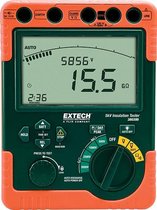 Extech 380396 - isolatiemeter - 5kV testspanning - tot 60 Gohm - bargraph - achtergrondverlichting