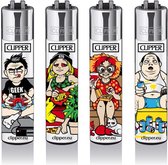 Clipper Classic Aansteker - Couch Potatoes | 4 stuks
