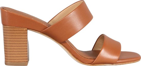 Michael Kors Glenda Slide Dames Sandalen - Bruin - Maat 37 | bol.com