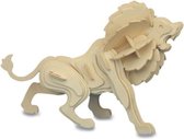 Bouwpakket 3D Puzzel Leeuw - hout