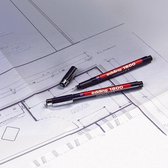 Edding 1800 Precisie Fineliner 0,3 Blister van 1 Zwart
