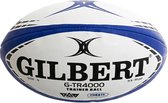 Ballon de Rugby Gilbert - blanc / bleu marine / noir