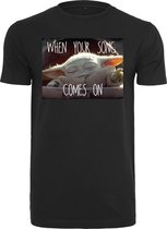 verkoper wetenschappelijk hemel Mandalorian T-Shirt Baby Yoda - The Child - Star Wars - Shirt Heren T-shirt  | bol.com