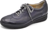 Durea Dames Veterschoen 6127-4008 Blauw - Wijdte E - Maat 8