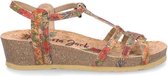 Panama Jack - Charo Cork B1 Tejido Rojo / Red - maat 40
