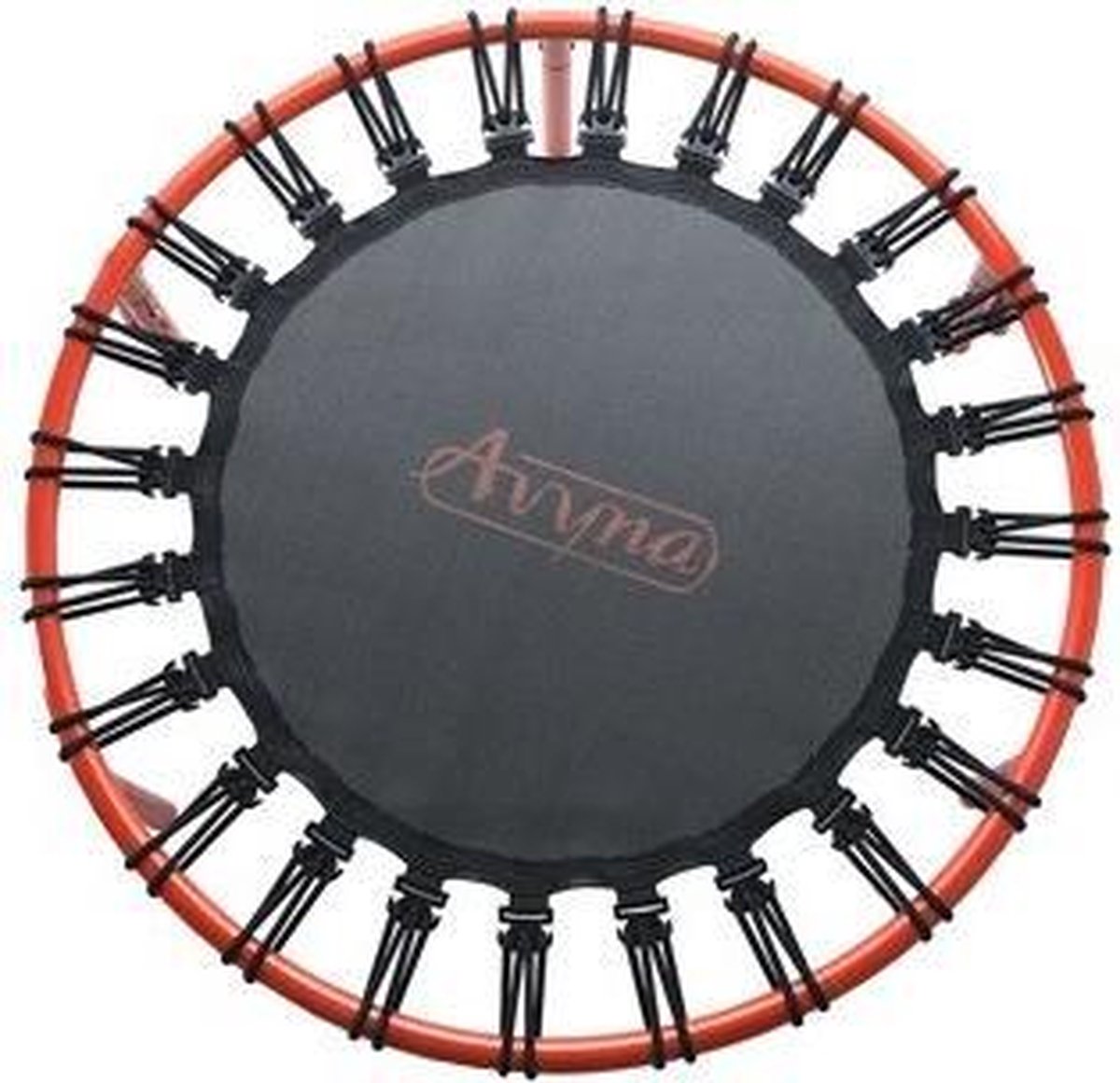 Fitness Trampoline Avyna Ø103 cm – Oranje – Mini Trampoline voor Thuisfitness – Met Elastieken