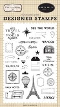 Carta Bella: See The World Clear Stamps (CBCA97040)
