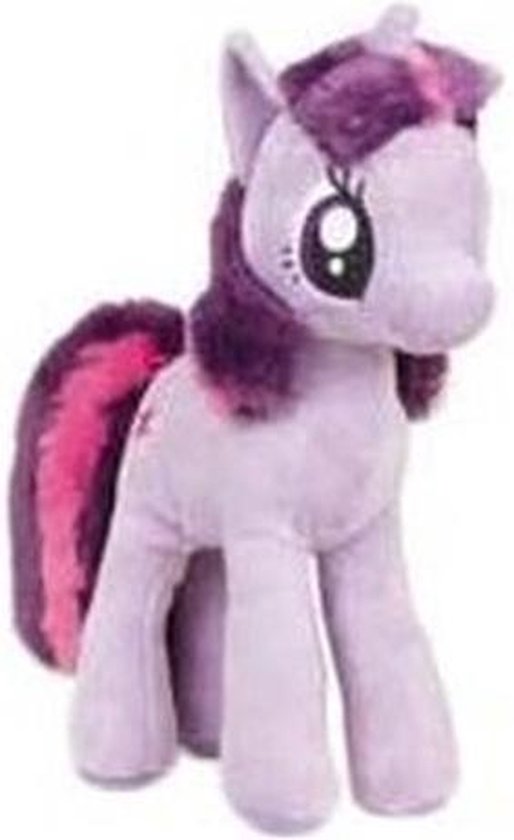 Pluche paarse My Little Pony Twilight Sparkle knuffel 30 cm speelgoed -  Pony/paarden... | bol