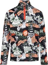 Protest Gonzales Jr junior ski pulli met rits zwart