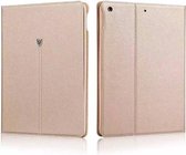 Xundd iPad 2017 (9.7 inch) noble business flip hoesje met stand foldable magneet beschermhoes tablet case Champagne Goud