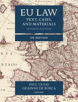 EU Law Text Cases & Materials UK edition