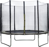 Amigo Trampoline met veiligheidsnet - Ø305cm - Grijs