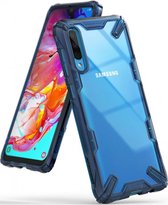 Ringke Fusion X Samsung Galaxy A70 Case Blauw