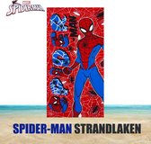 Marvel Spiderman 100% Polyester Handdoek / Strandlaken - 70x140 cm