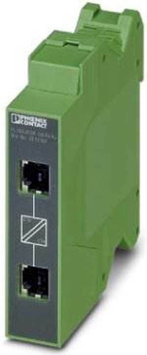 Phoenix Contact FL ISOLATOR 100-RJ/RJ Netwerkscheider Aantal ethernet-poorten 1