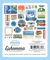 Carta Bella: Passport Ephemera (CBPAS84024)