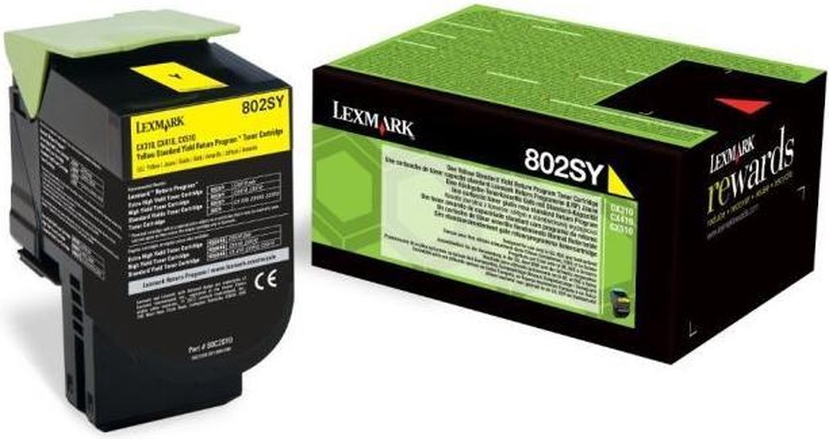 Image of Toner Lexmark Black Yellow