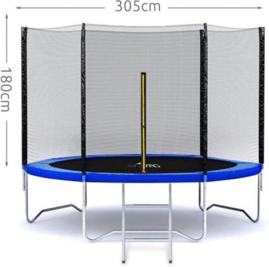 EASTWALL - voor trampoline - Diameter 305 cm - EU (veiligheid) productie | bol.com