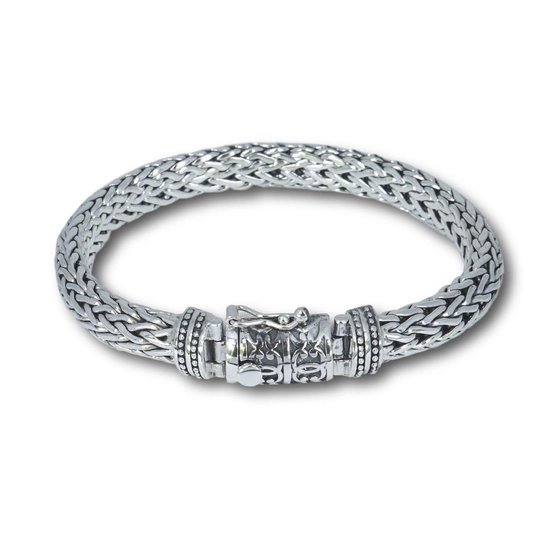 Zilveren heren armband