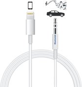 Bluelink | Audio adapter kabel van lightning naar 3.5 mm stereo| 1 meter | BT-MH025-B