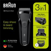 Braun Series 3 300BT Zwart - Elektrisch Scheerapparaat Shave&Style