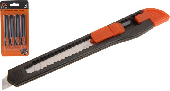 Foto: Irwin koolstofstalen afbreekmessen 25 mm 5 per verpakking snijgereedschappen