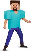 Steve Deluxe Minecraft kostuum 10-12 jaar